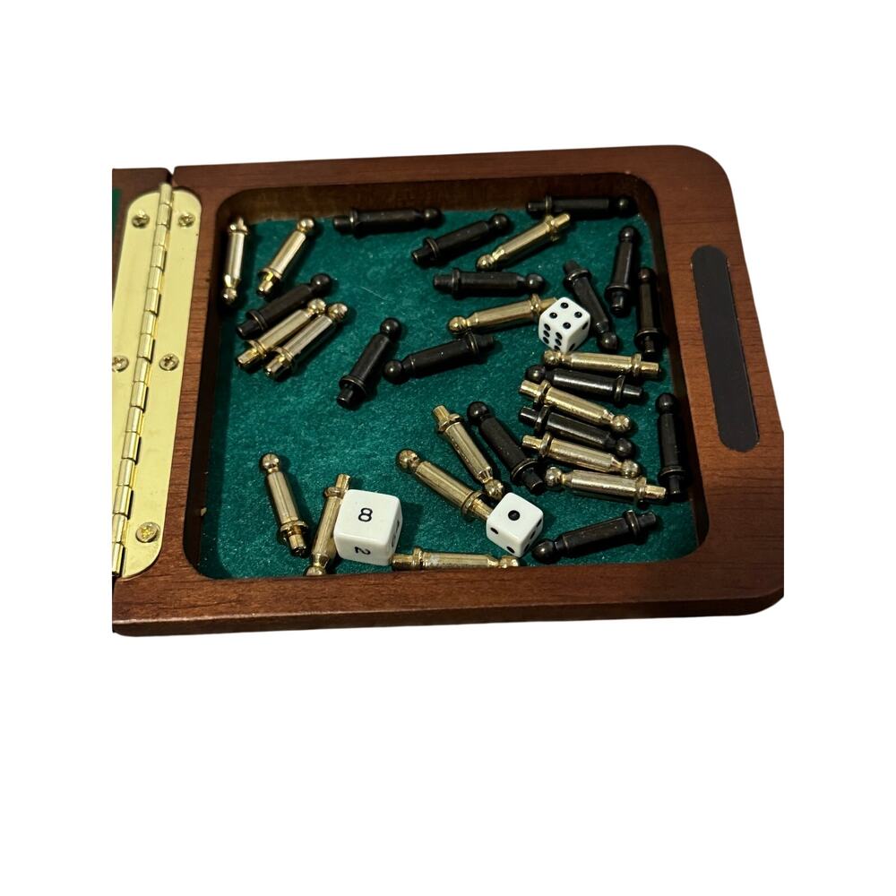 VIntage 2000 backgammon travel board - Picture 6 of 6